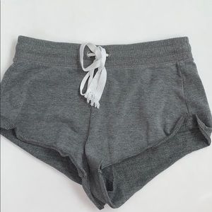 Aerie Gray lounge shorts